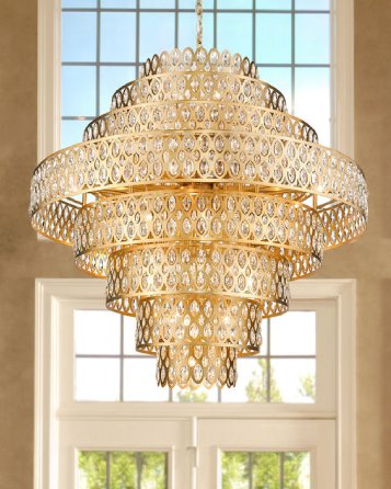 Elegant chandelier lighting fixture